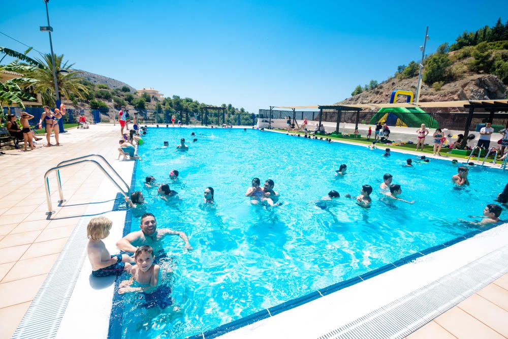 Inauguración piscina municipal de Finestrat