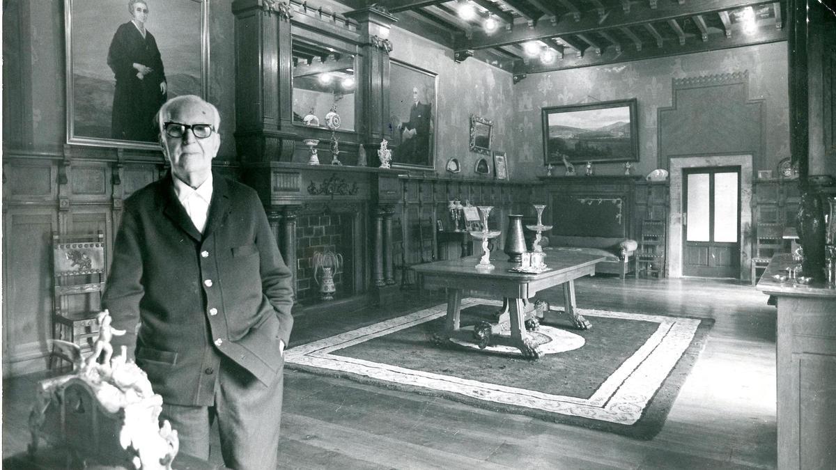 Antigua foto del escritor y economista moscón Valentín Andrés.
