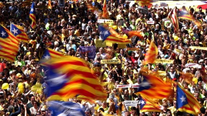 Tot a punt per a la manifestació per l&#039;autodeterminació i contra el judici del procés