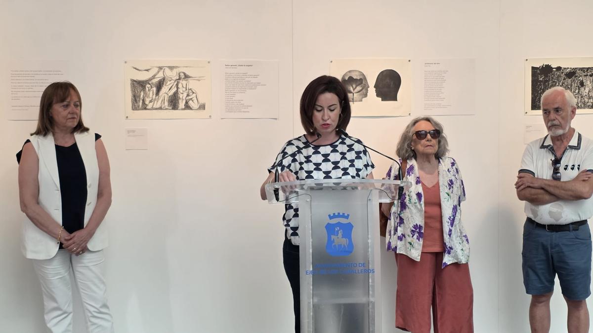 Inauguración de la exposición 'Ceniza y siembra'