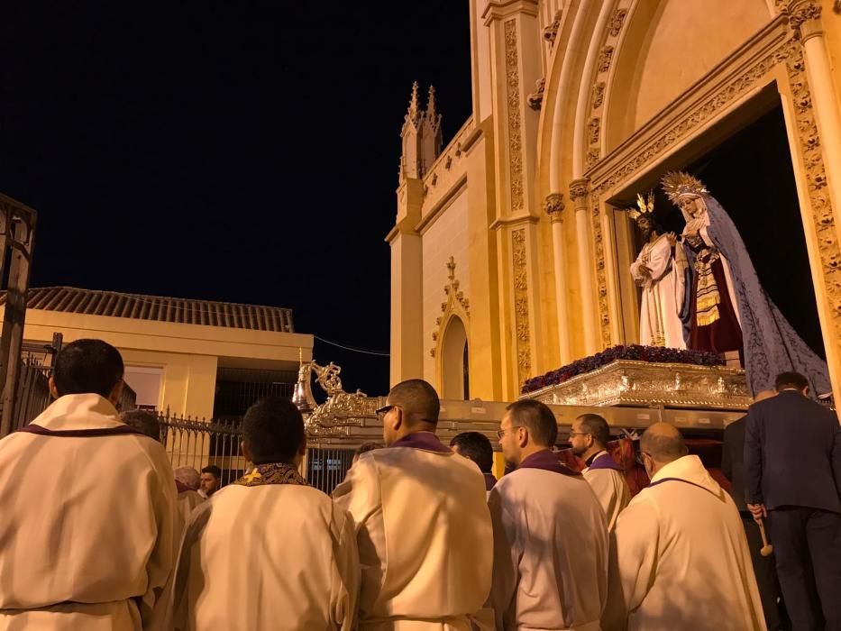 Traslado de Jesús Cautivo y Virgen de la Trinidad.