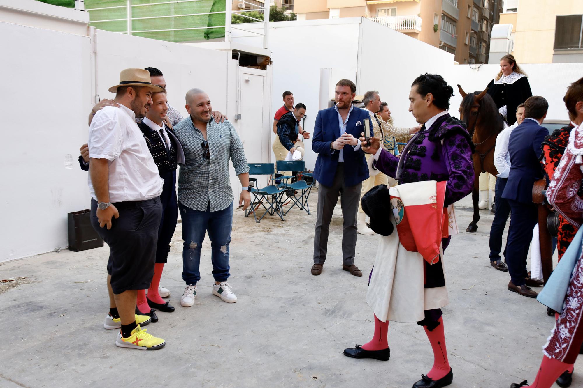 Fotos de la novillada que abre la feria taurina de Málaga