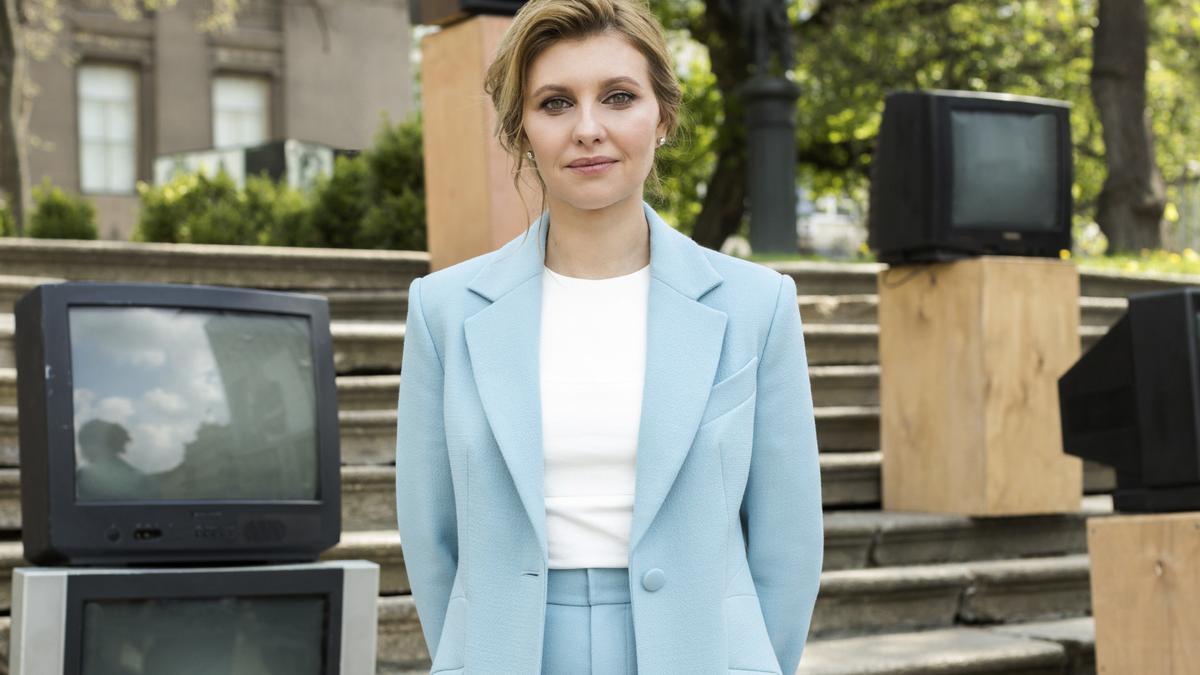 Olena Zelenska en mayo de 2020