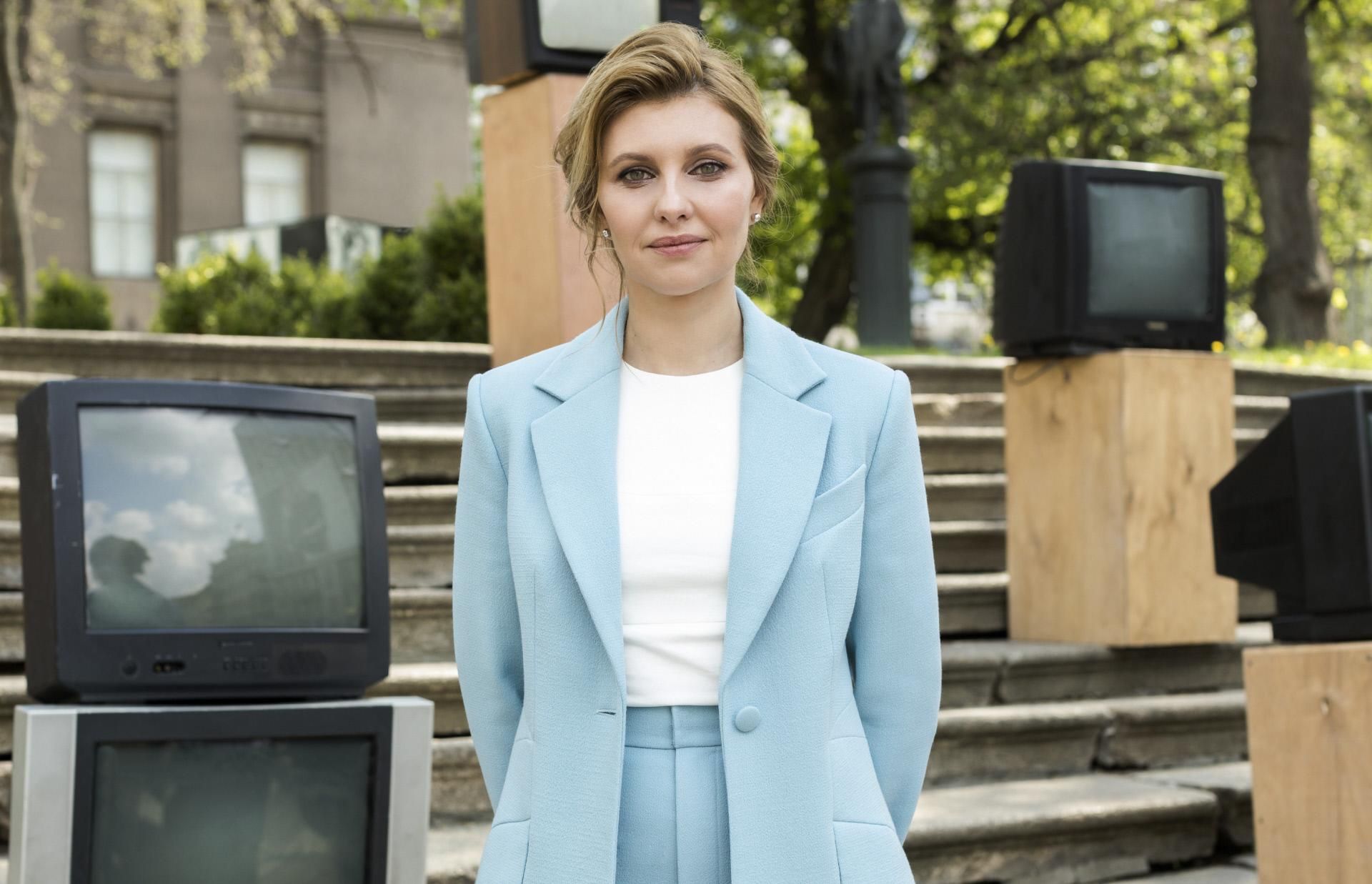Olena Zelenska en mayo de 2020