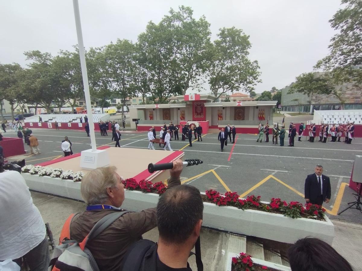Las mejores imágenes del acto central del Día de las Fuerzas Armadas en Vigo Las mejores imágenes del acto central del Día de las Fuerzas Armadas en Vigo