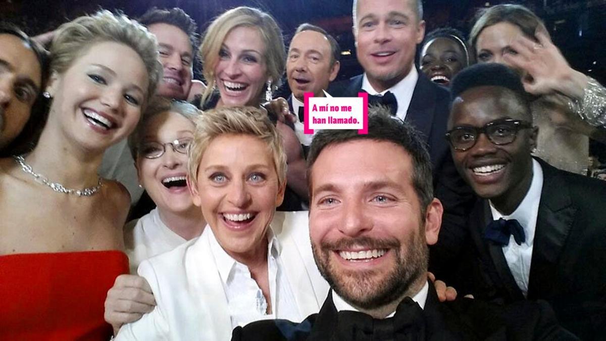 Los actores de los Oscar 2017 se hacen un selfie