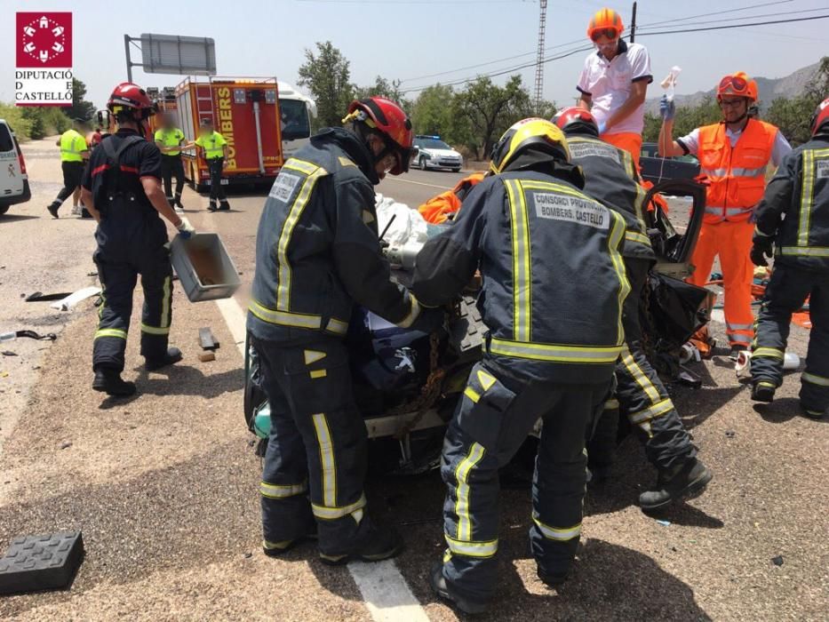 Accidente múltiple con 6 heridos en Benicàssim