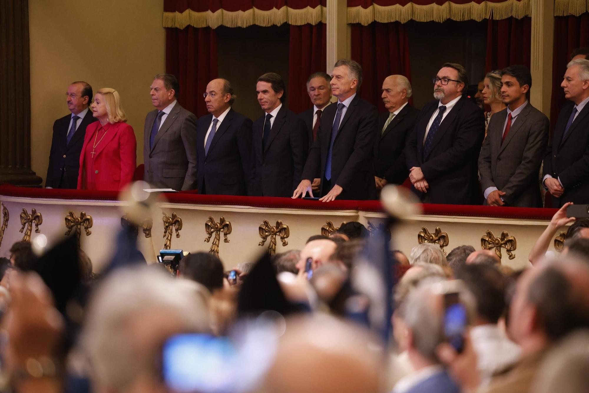 EN IMÁGENES: Cumbre de expresidentes iberoamericanos en Oviedo