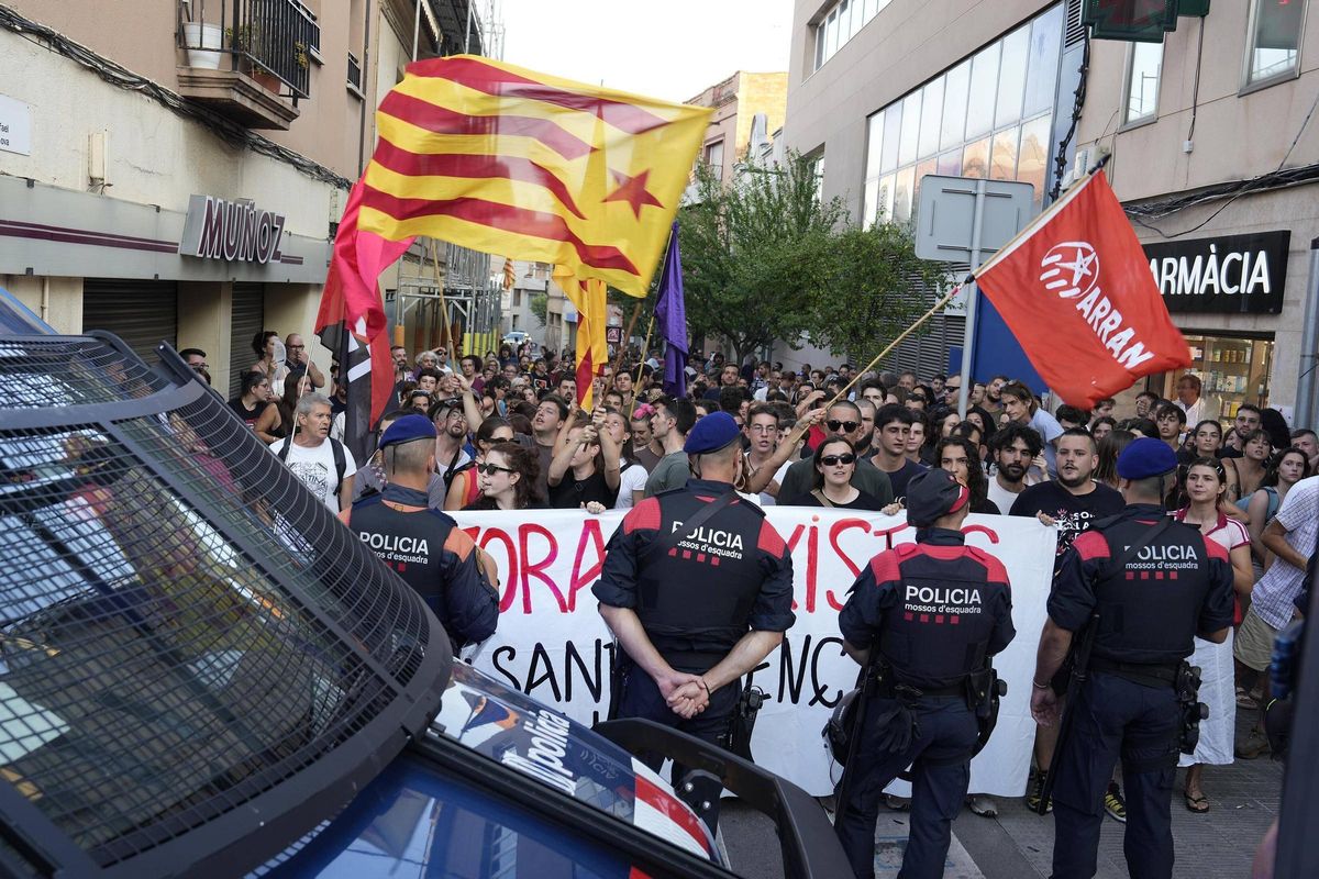 Un intento de agresión sexual tras un robo origina un choque entre Vox y antifascistas en Sant Vicenç dels Horts