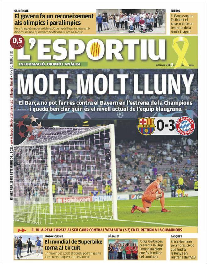 Las portadas de la prensa deportiva de hoy