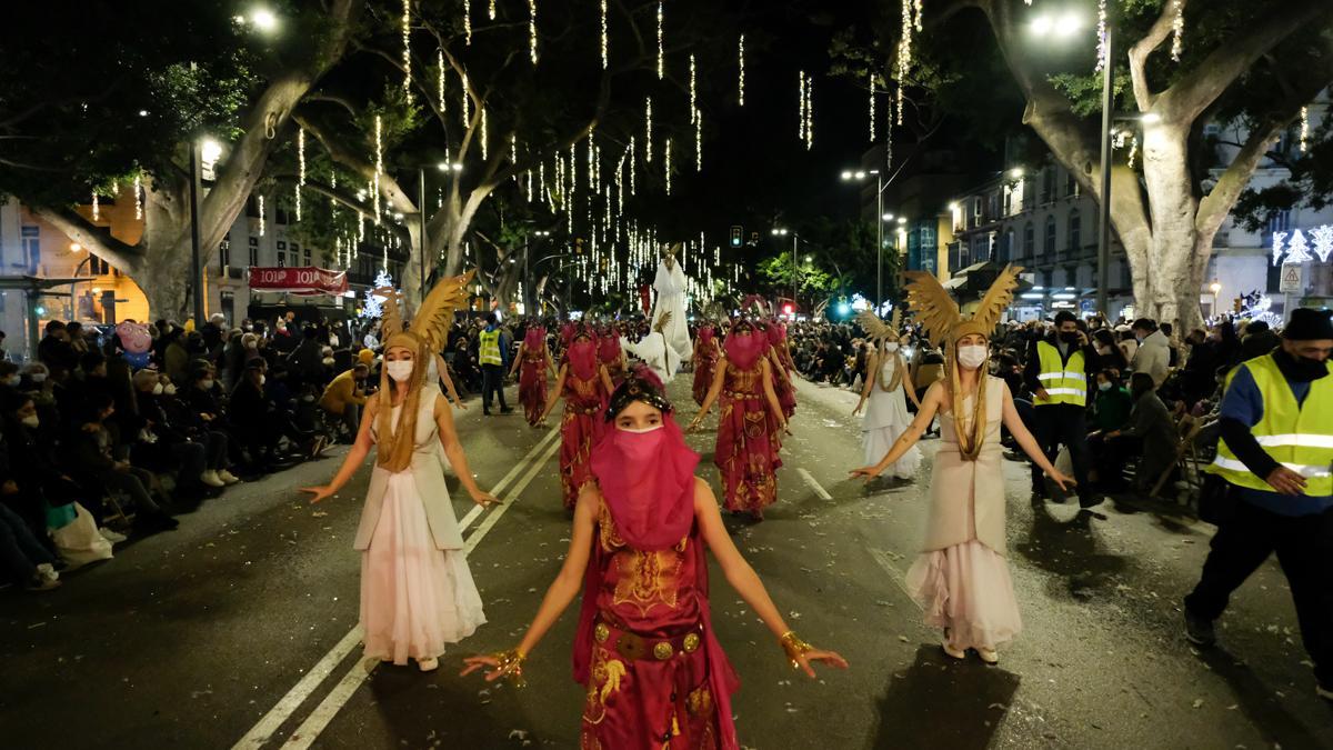 La Cabalgata de los Reyes Magos de Málaga de 2021