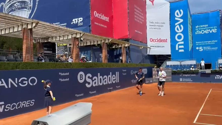¡El Barcelona Open hace historia! Primera persona con Sindrome de Down en hacer de recogepelotas en un partido profesional de tenis