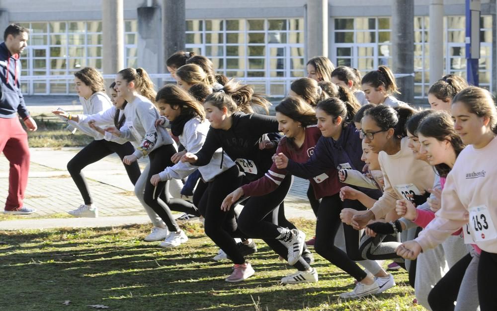 Cross escolar en Silleda: zancadas de convivencia