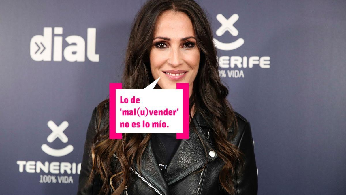 Malú en el photocall de los premios de Cadena Dial (2019)