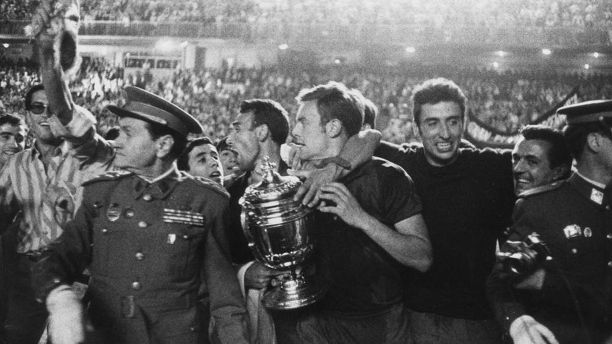 Zaldúa fue capitán en la famosa final de Copa de 1968