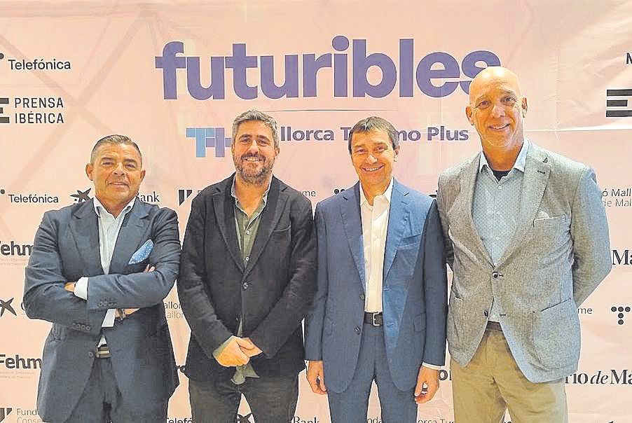 Alberto González, Xisco Palmer, Toni Ferrer y Xisco Domínguez.