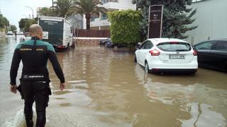 Las lluvias remiten en Baleares tras provocar 148 incidentes