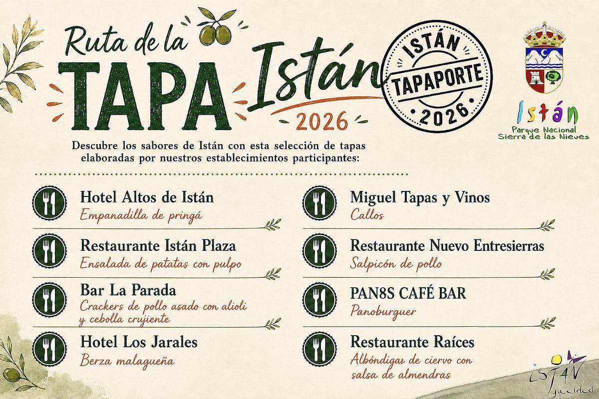 Cada establemiento ofrece una tapa especial para la ocasión.