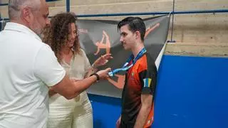 El guiense Jonathan Medina Cubas se alza con el bronce en el Campeonato de España de Gimnasia Rítmica Individual