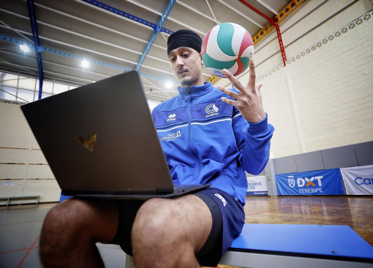 Navreet Singh, jugador del Cisneros Alter
