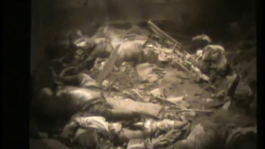 Un vídeo muestra una supuesta matanza de esclavas sexuales coreanas por tropas japonesas en 1944