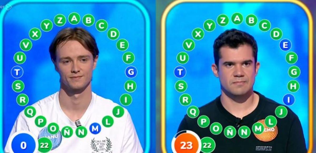 Nacho y Manu durante el bote.