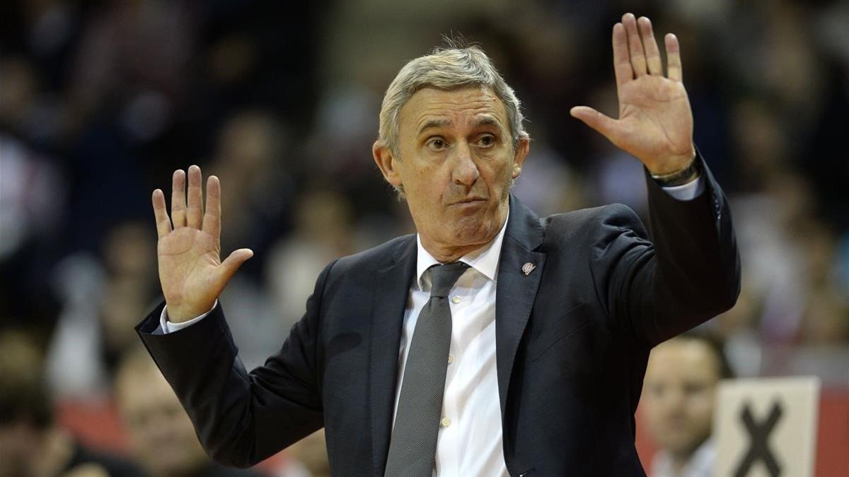 Pesic, técnico del Barça Lassa.