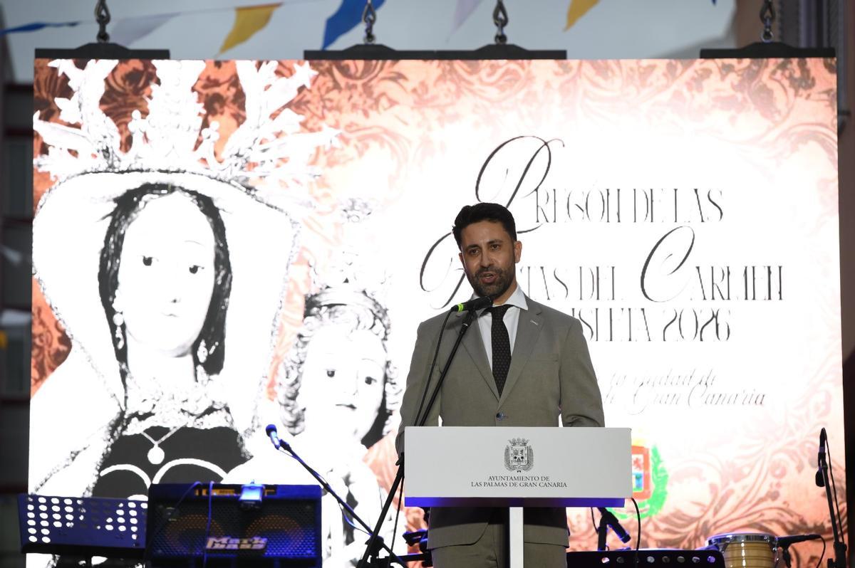 Pregón de las fiestas del Carmen en Las Palmas de Gran Canaria 2026 Pregón de las fiestas del Carmen en Las Palmas de Gran Canaria 2026