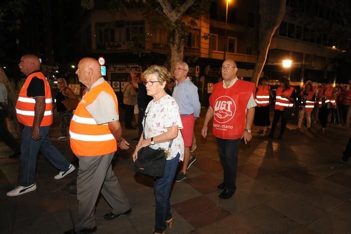 Los pensionistas toman la calle