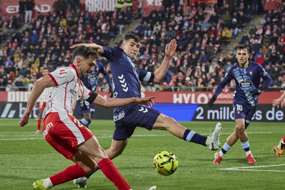 Les imatges del Girona - Celta