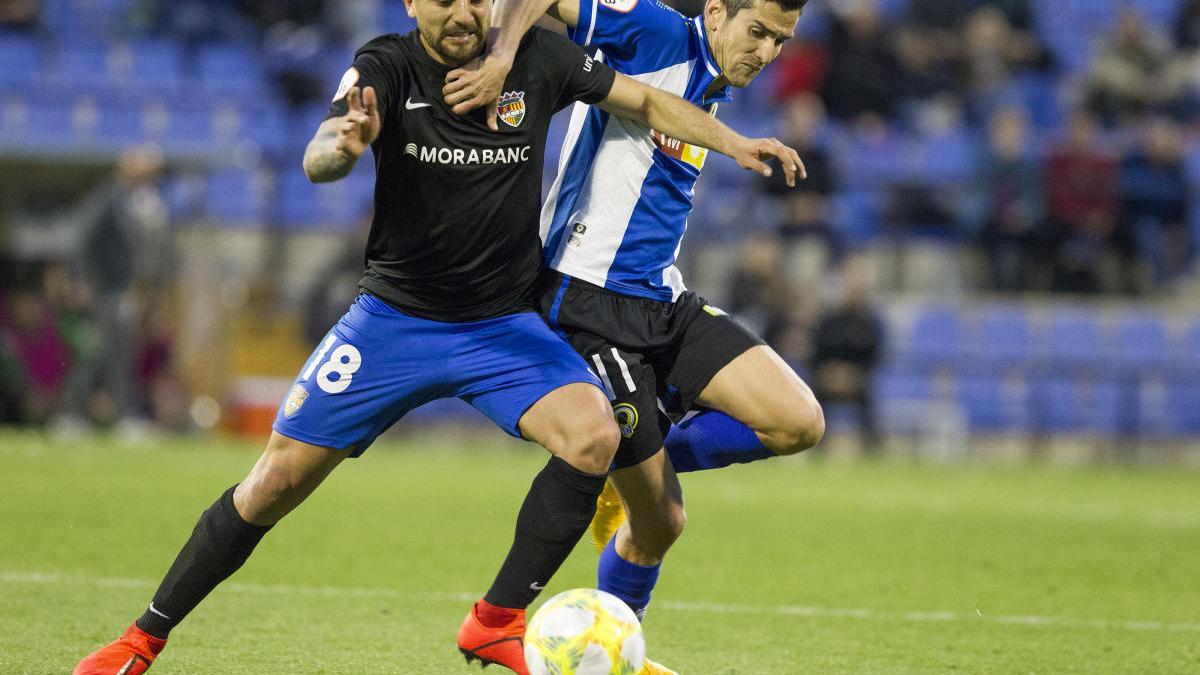 Alfaro, en un partido de la 19-20.