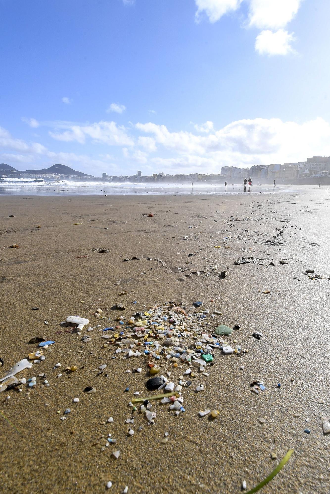 Microplásticos en Las Canteras