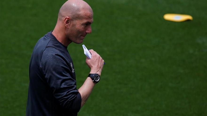 Zidane comienza a preparar los detalles tácticos de la final