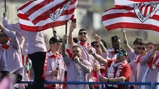 La Gabarra, en directo | El Athletic celebra la Copa del Rey, en vivo todo el recorrido y horarios