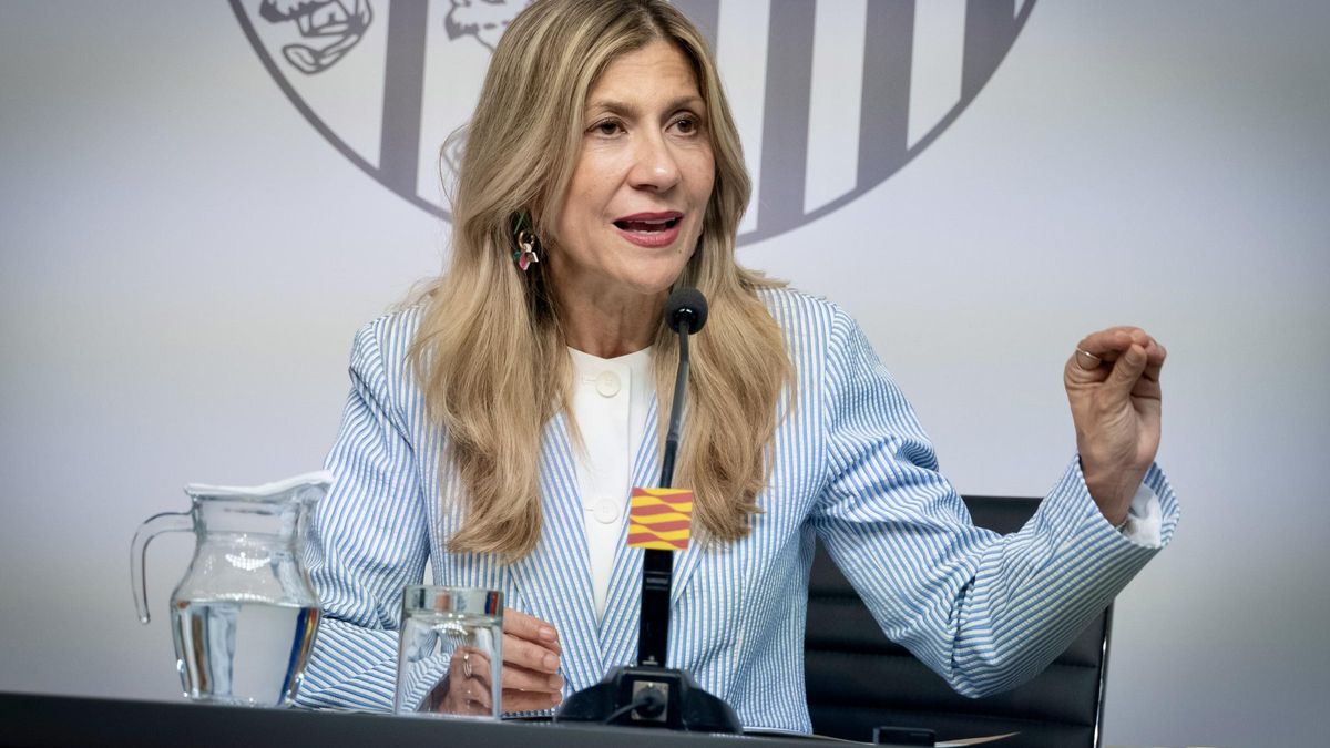 La vicepresidenta Mar Vaquero, este miércoles en el edificio Pignatelli.