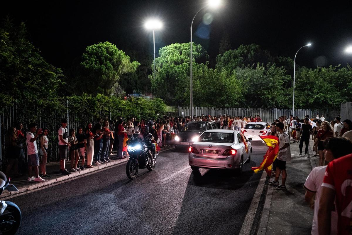 Las mejores imágenes de la celebración de la final del Mundial en Extremadura Las mejores imágenes de la celebración de la final del Mundial en Extremadura