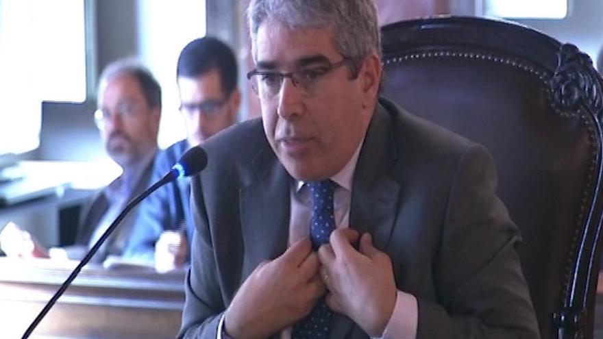 Francesc Homs durante el juicio.