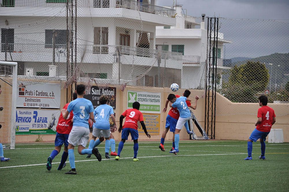 Fútbol base del fin de semana