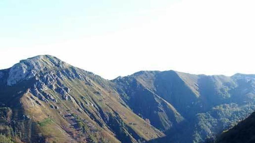 Una vista del real sitio de Covadonga.