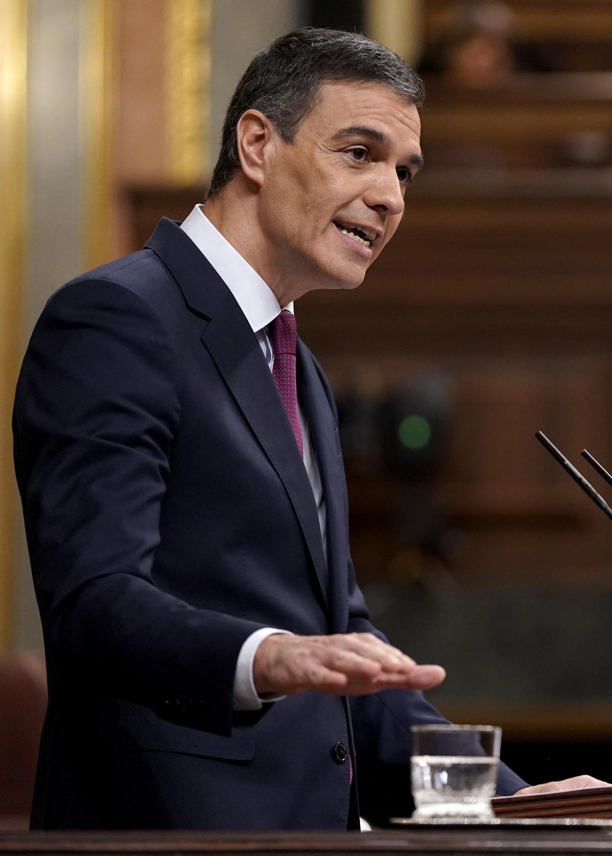 Comparecendia de Pedro Sánchez y sesión de control al Gobierno en el Congreso, en imágenes