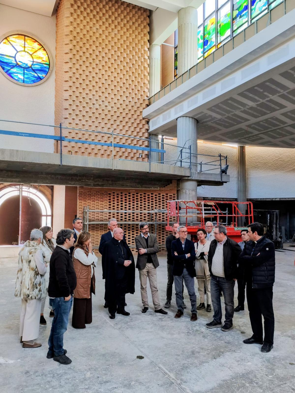 GALERÍA I El avance de las obras de la 'Sagrada Familia' de Benicàssim en imágenes