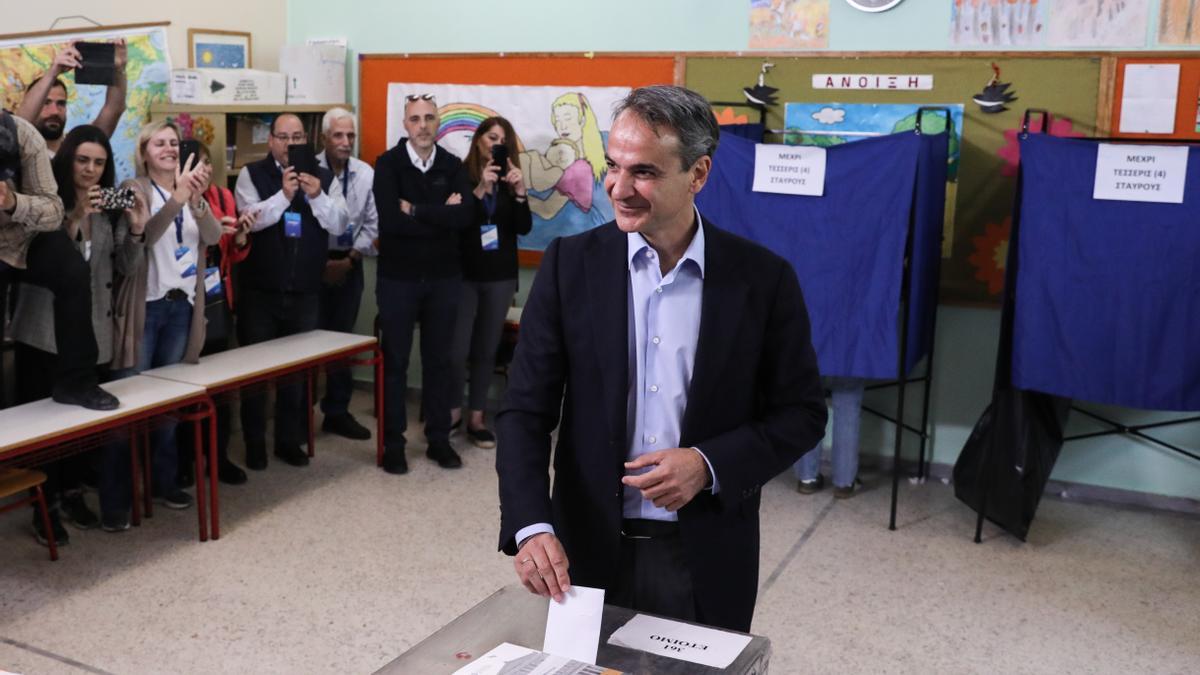 El conservador Mitsotakis se perfila como el ganador en las legislativas griegas