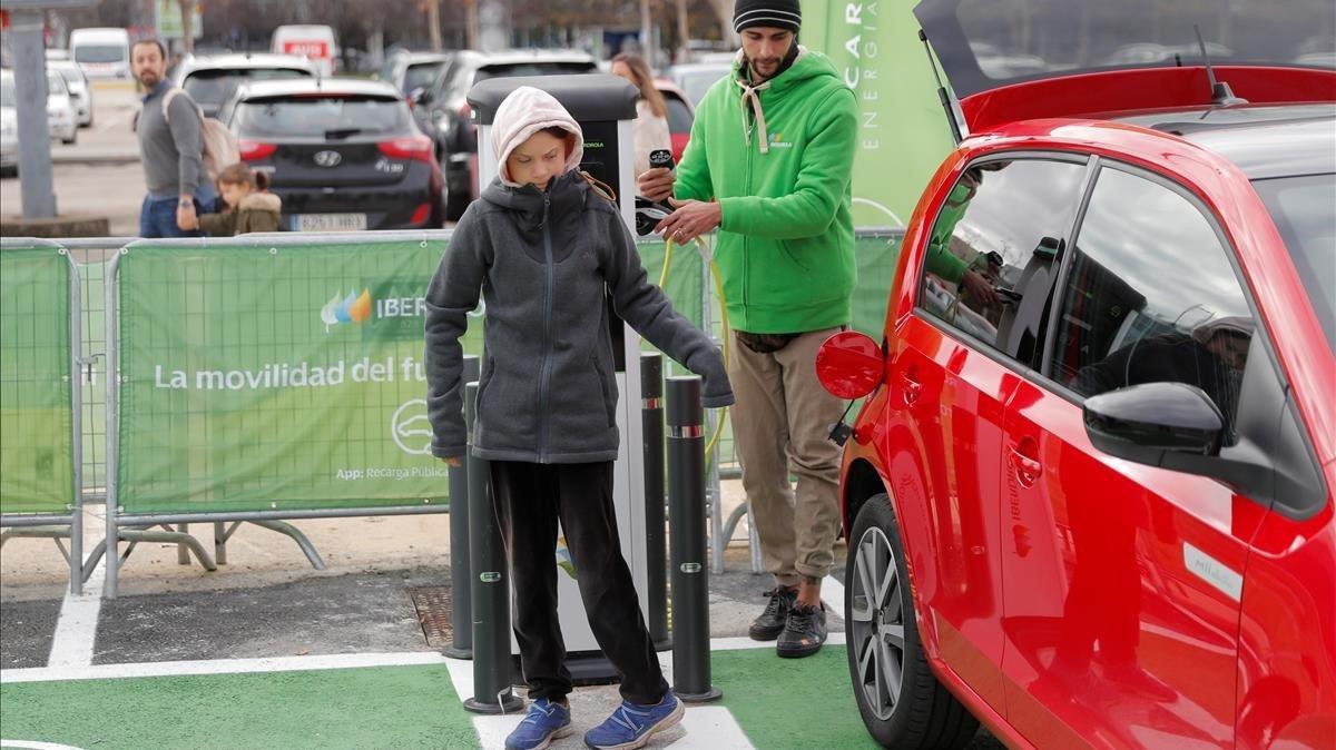 zentauroepp51239812 climate change activist greta thunberg is seen in madrid  sp191206122354