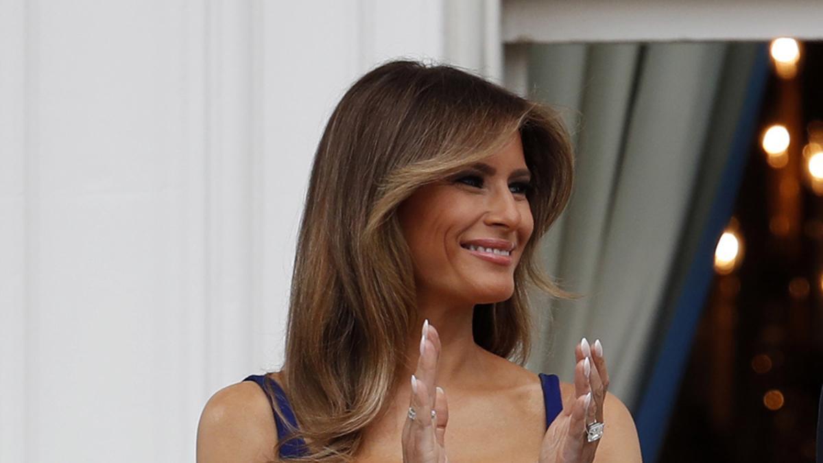 El look de Melania Trump el 4 de julio