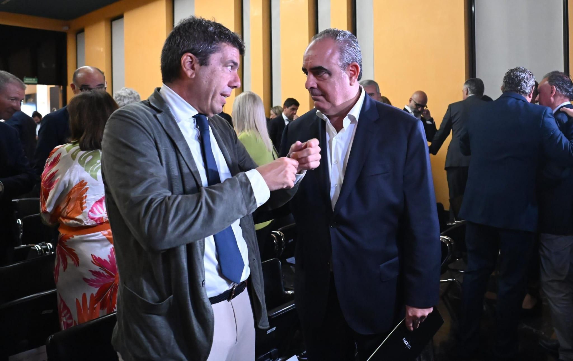Ineca y Mazón se intercambian elogios