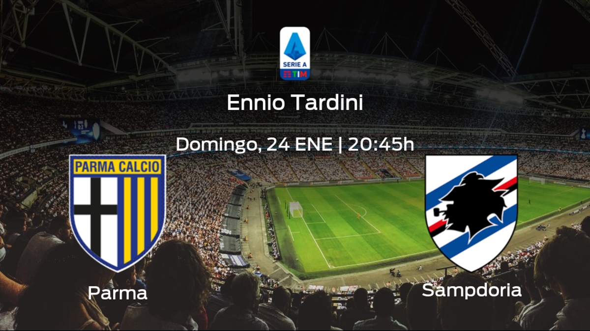 Previa del encuentro: el Parma recibe a la Sampdoria en la decimonovena jornada