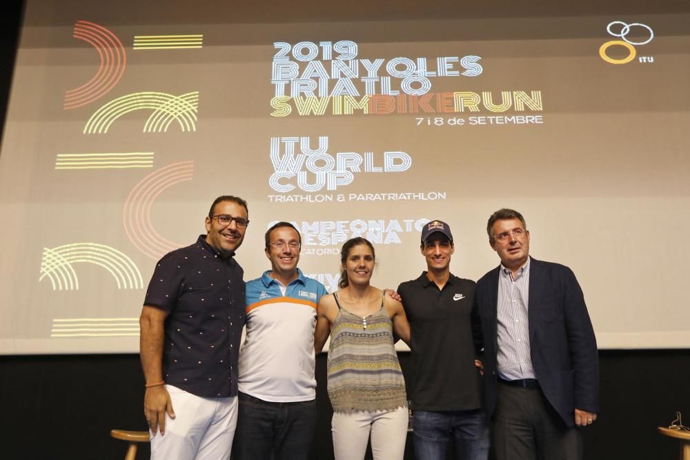 Presentació del Triatló Internacional de Banyoles