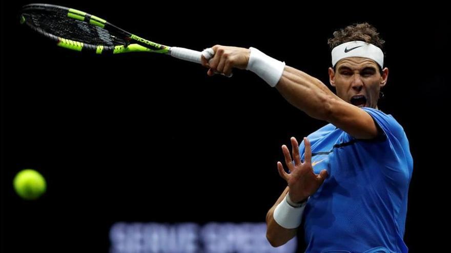 Nadal derrota a un gran Sock tras un desempate de infarto