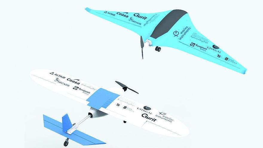  La aeronave diseñada por los alumnos de la UVigo MOBULA-0. |   
// DUVI