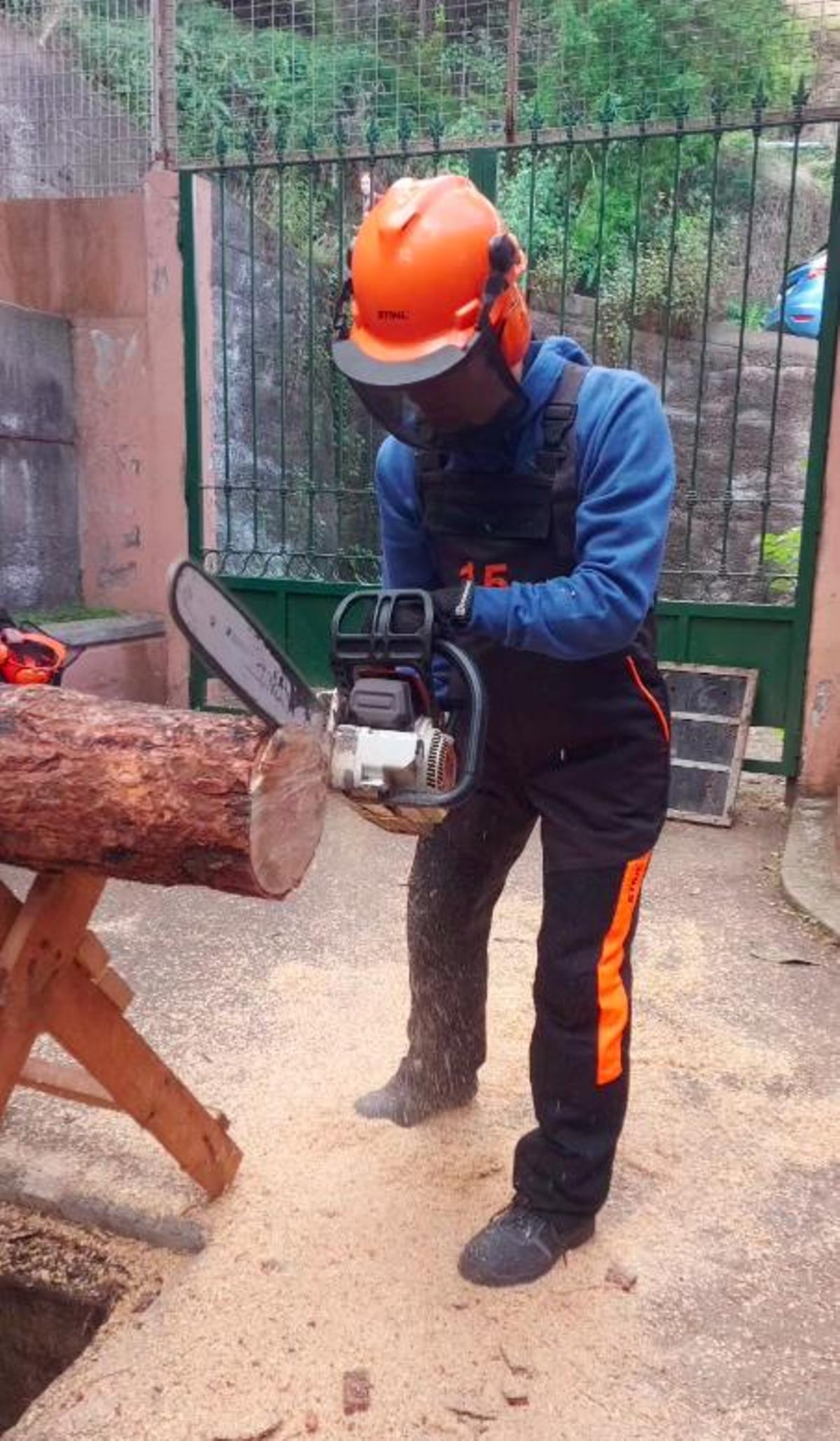 Prácticas del CFGM del Medio Natural en el centro (1)